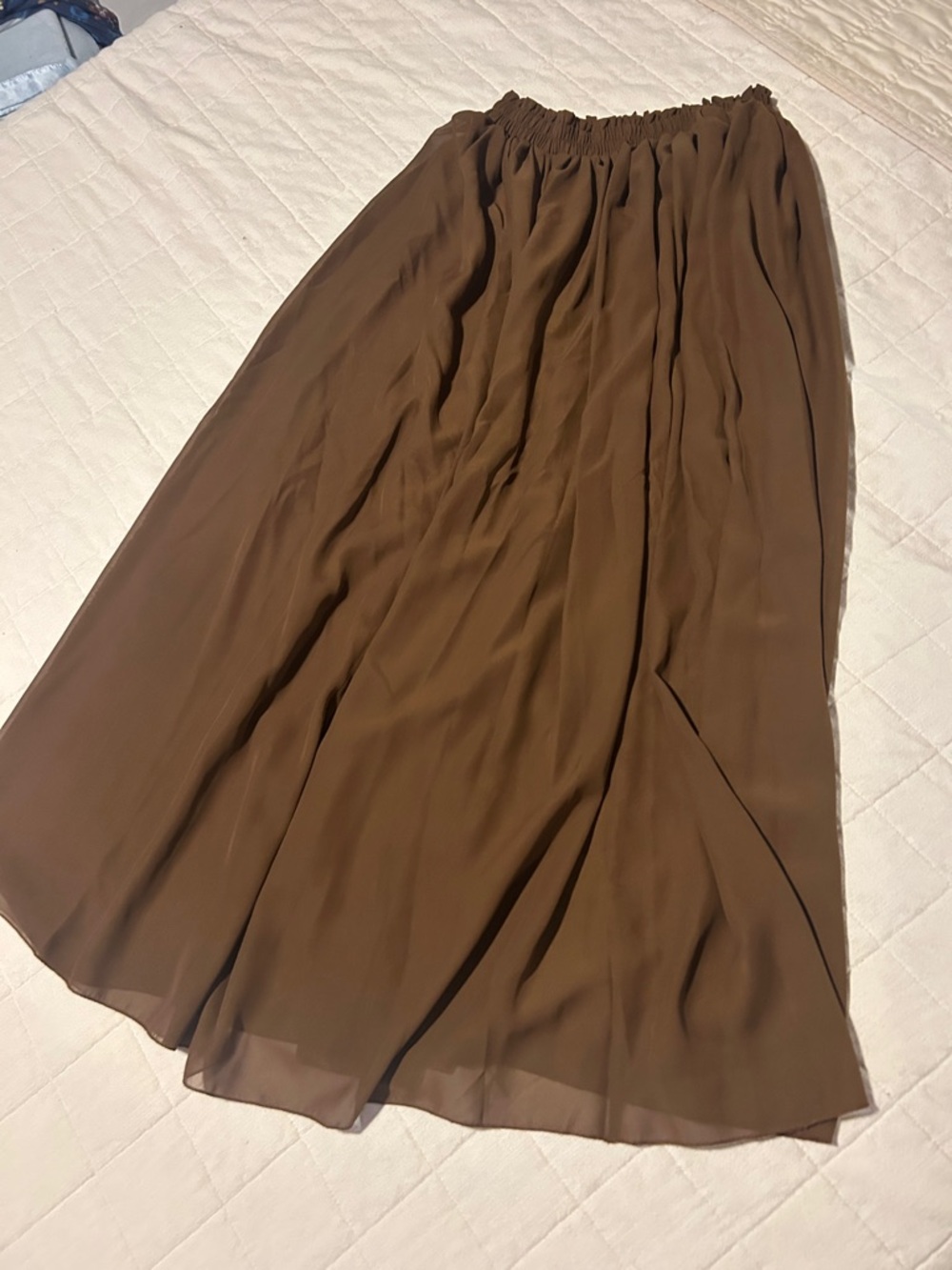Brown Women's Maxi Skirt